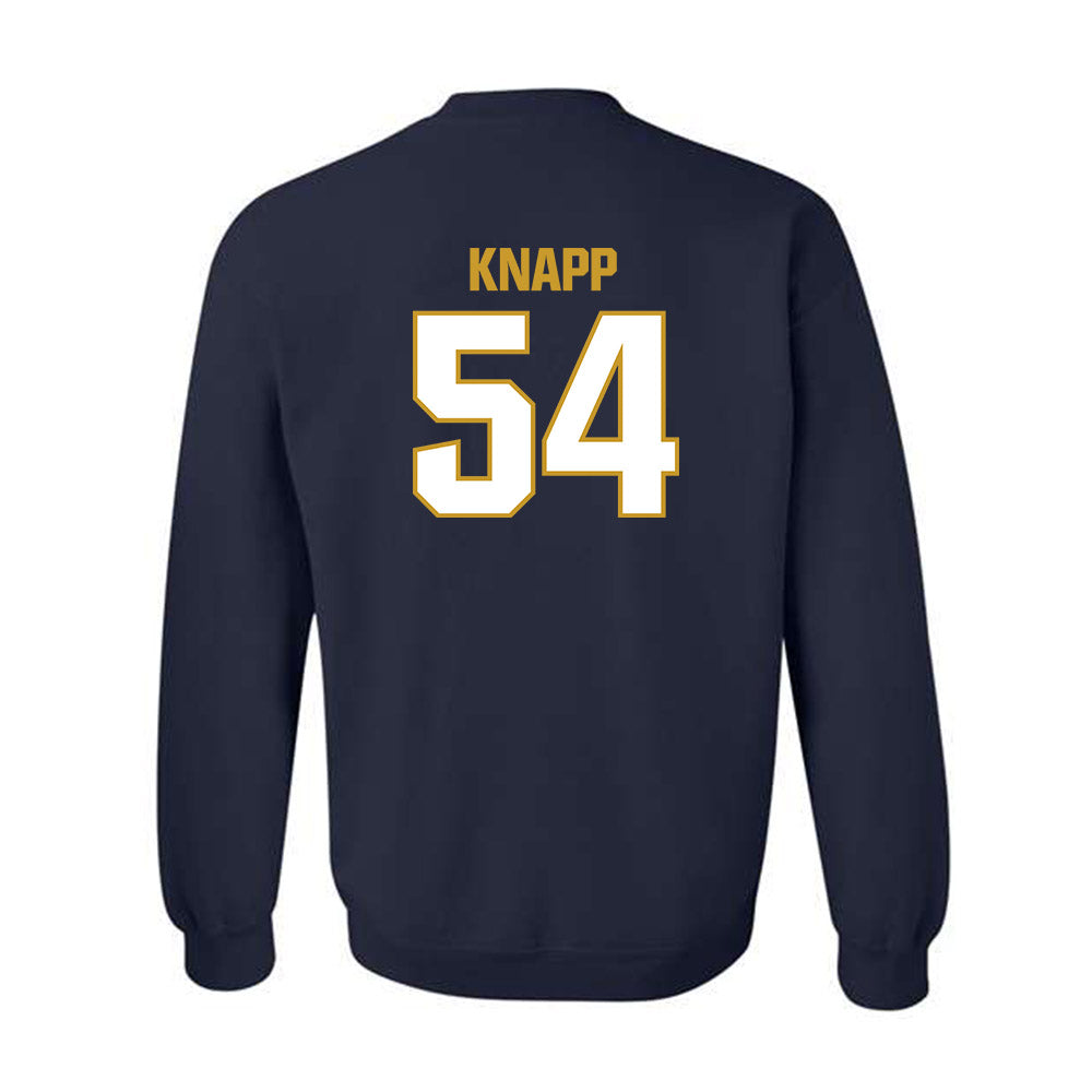 Notre Dame - NCAA Football : Anthonie Knapp - Sports Shersey Crewneck Sweatshirt-1