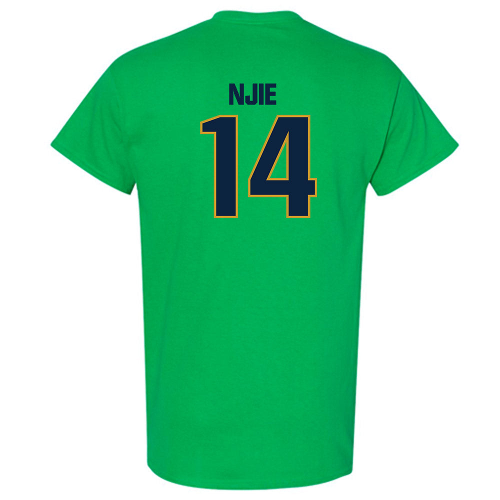 Notre Dame - NCAA Men's Basketball : Kebba Njie - Sports Shersey T-Shirt-3