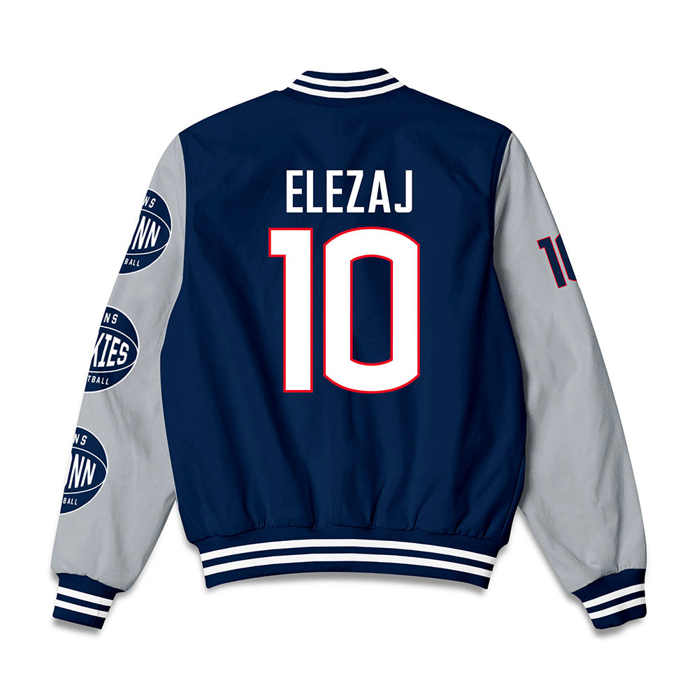 UConn - NCAA Men's Basketball : Rrezon Elezaj - Bomber Jacket-1