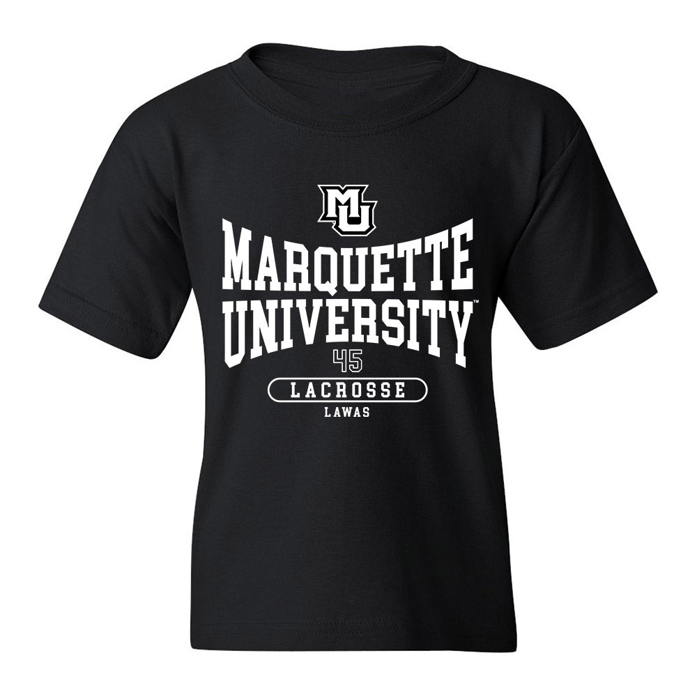 Marquette - NCAA Men's Lacrosse : Lucas Lawas - Youth T-Shirt Classic Fashion Shersey
