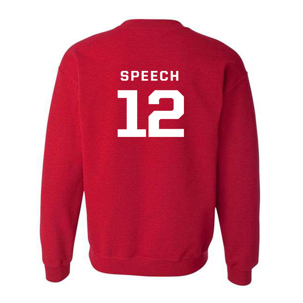 New Mexico - NCAA Football : Drew Speech - Classic Fashion Shersey Crewneck Sweatshirt-3