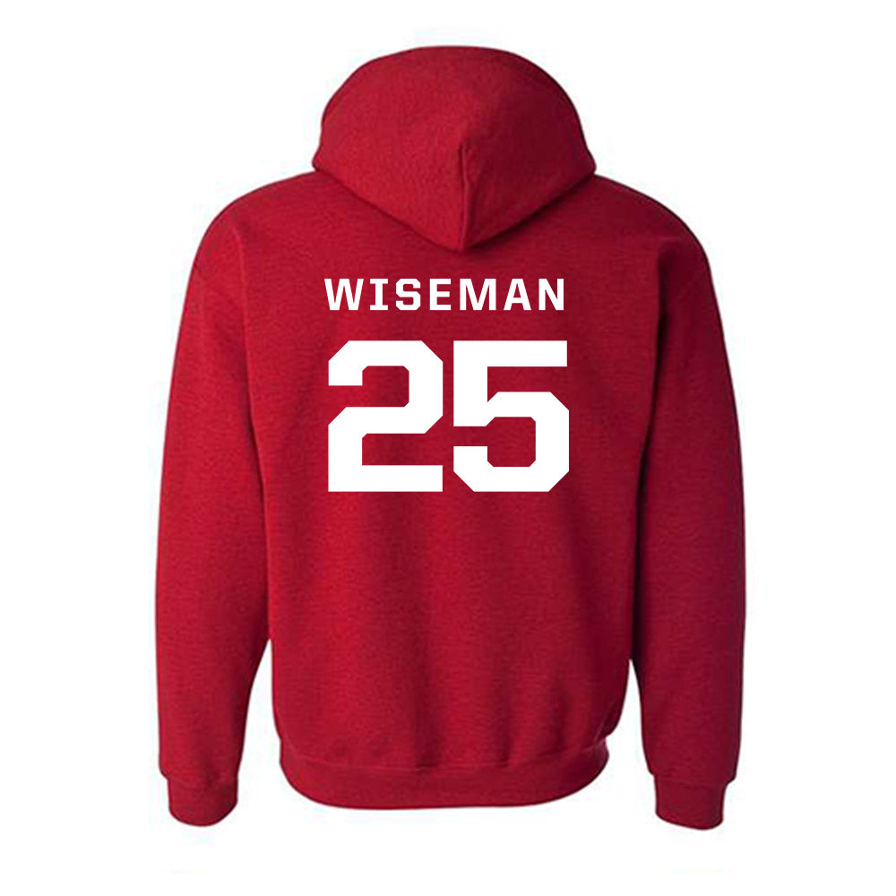 New Mexico - NCAA Baseball : Luke Wiseman - Classic Fashion Shersey Hooded Sweatshirt-1