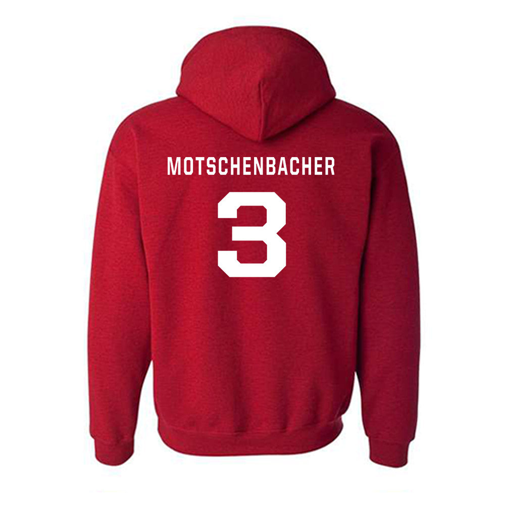 New Mexico - NCAA Football : Gabriel Motschenbacher - Classic Fashion Shersey Hooded Sweatshirt-1