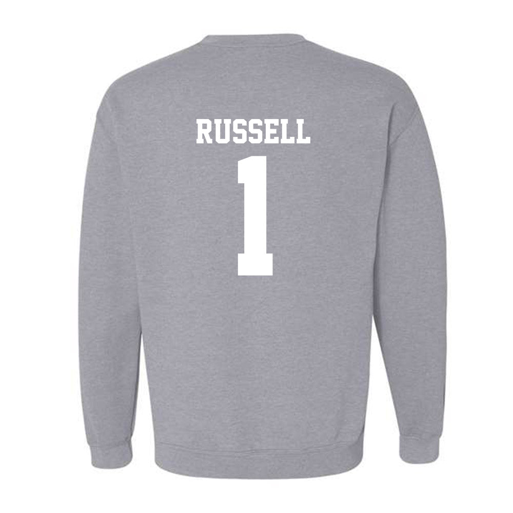 New Mexico - NCAA Baseball : Tristan Russell - Classic Fashion Shersey Crewneck Sweatshirt-1