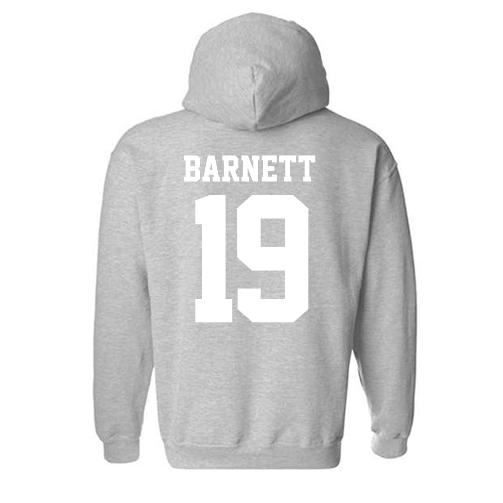 New Mexico - NCAA Baseball : Logan Barnett - Classic Fashion Shersey Hooded Sweatshirt-1