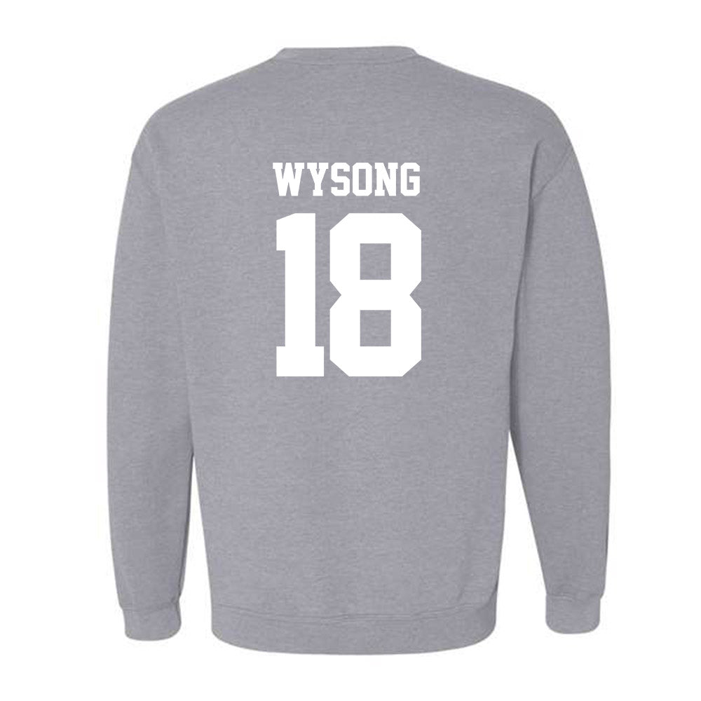 New Mexico - NCAA Football : Evan Wysong - Classic Fashion Shersey Crewneck Sweatshirt-1