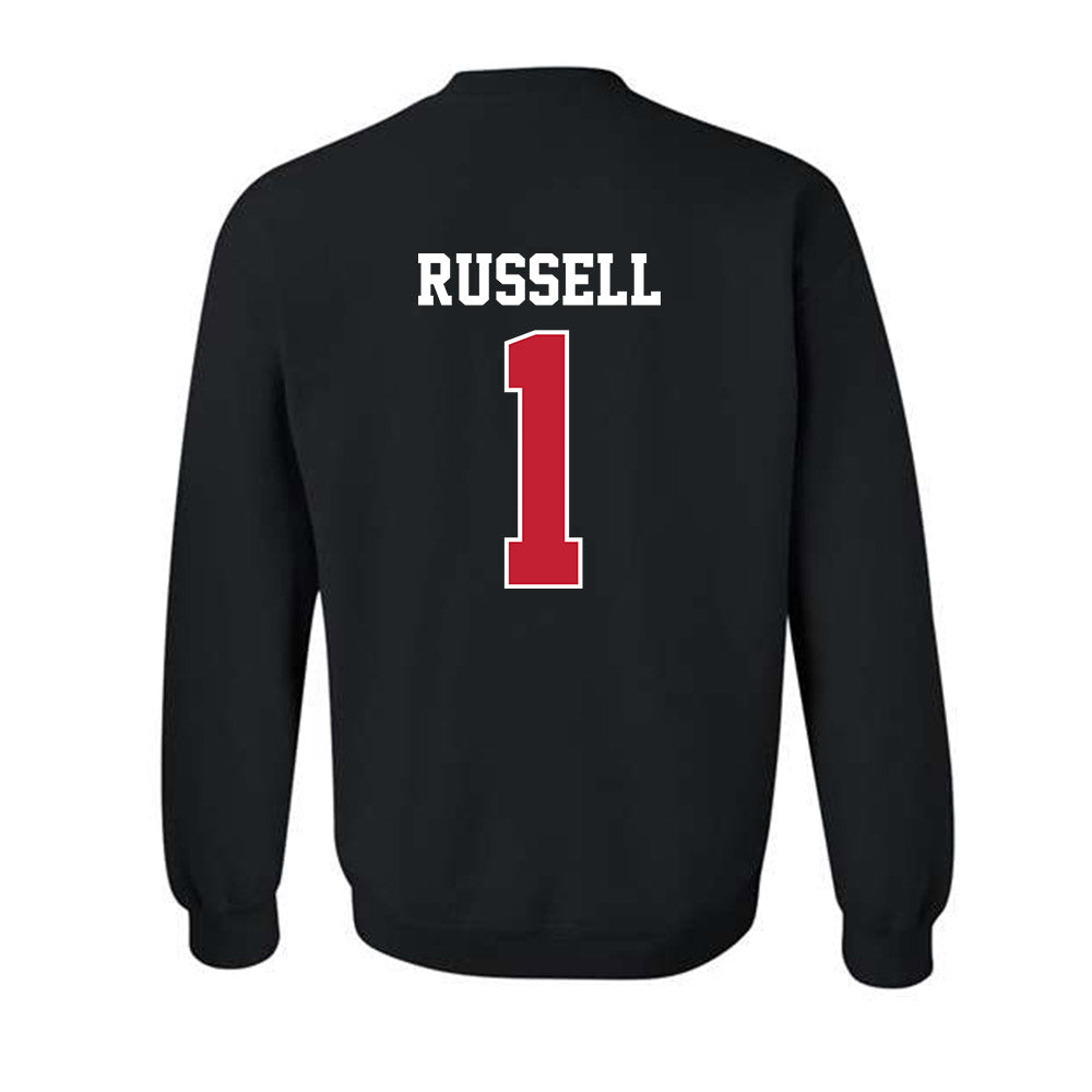 New Mexico - NCAA Baseball : Tristan Russell - Classic Fashion Shersey Crewneck Sweatshirt-1