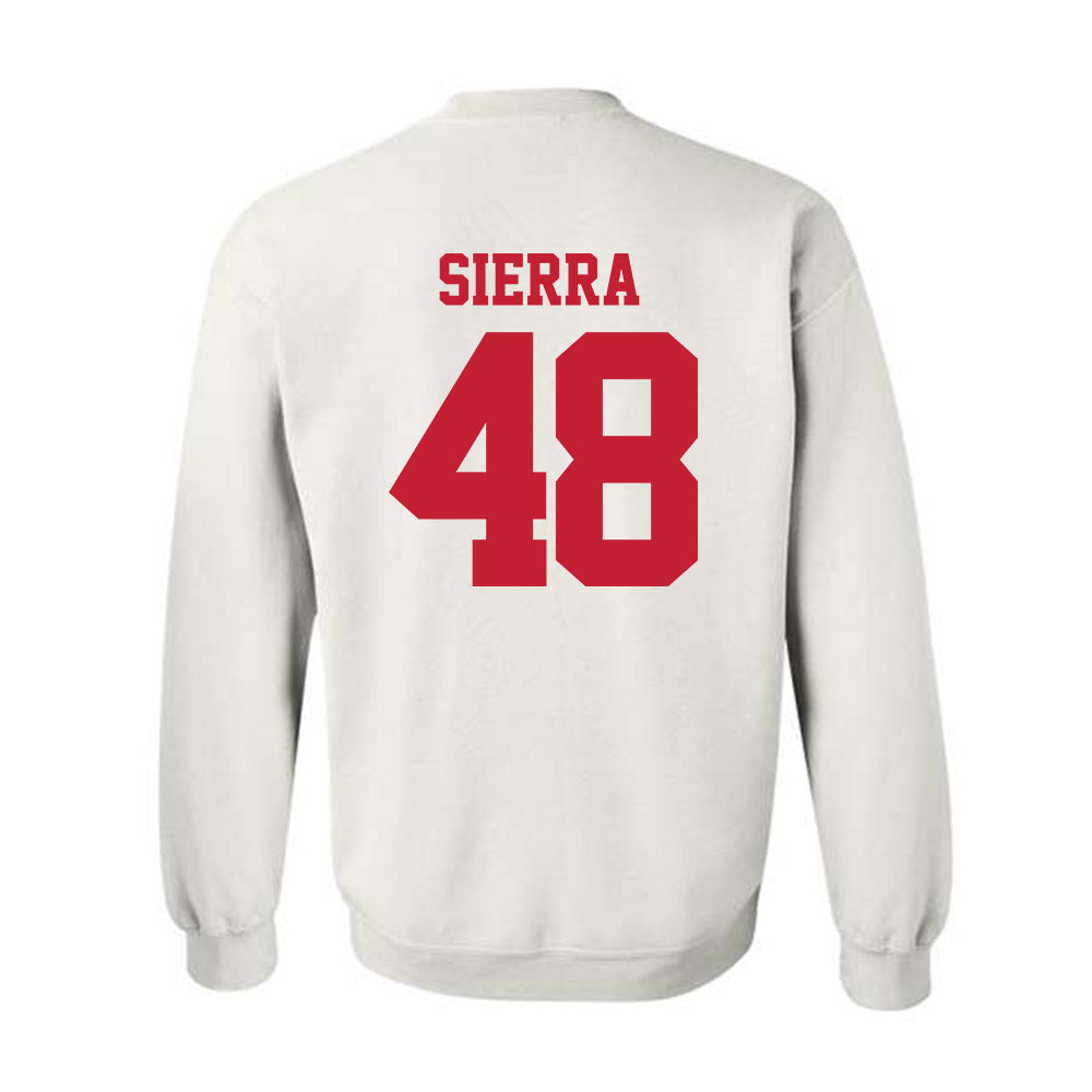 New Mexico - NCAA Football : John Sierra - Classic Fashion Shersey Crewneck Sweatshirt-1
