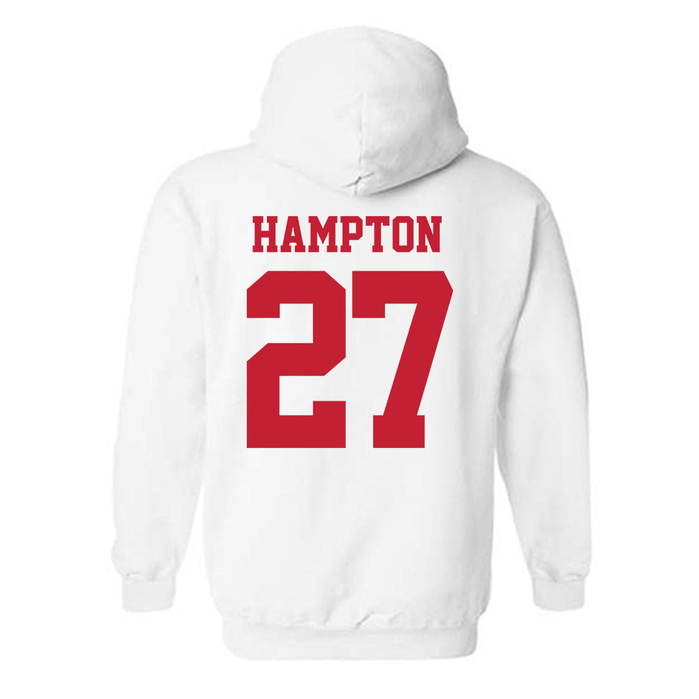 New Mexico - NCAA Football : Brannon Hampton - Classic Fashion Shersey Hooded Sweatshirt-1