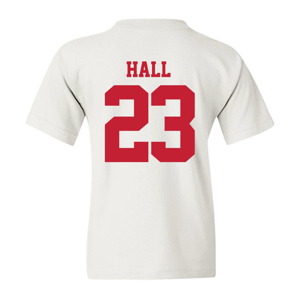 New Mexico - NCAA Men's Basketball : Jake Hall - Classic Fashion Shersey Youth T-Shirt-1