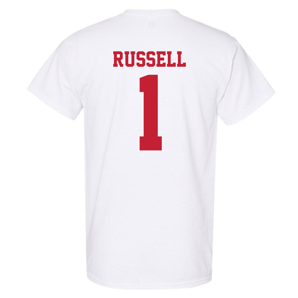 New Mexico - NCAA Baseball : Tristan Russell - Classic Fashion Shersey T-Shirt-1