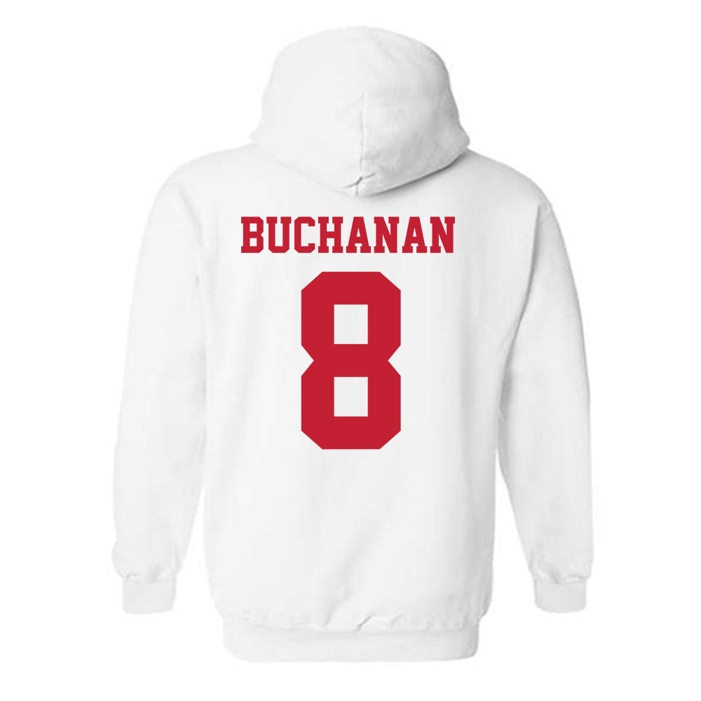 New Mexico - NCAA Football : Deshaun Buchanan - Classic Fashion Shersey Hooded Sweatshirt-1