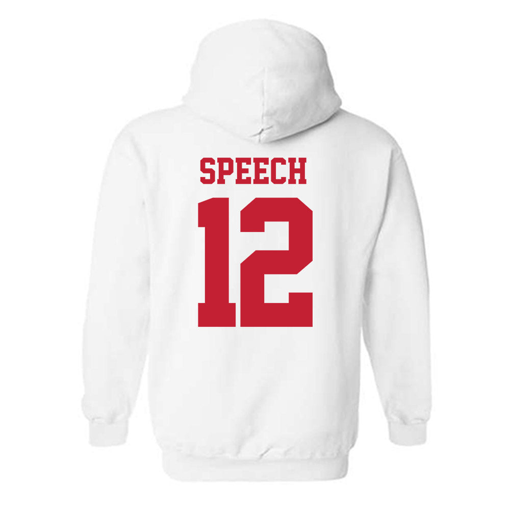 New Mexico - NCAA Football : Drew Speech - Classic Fashion Shersey Hooded Sweatshirt-1