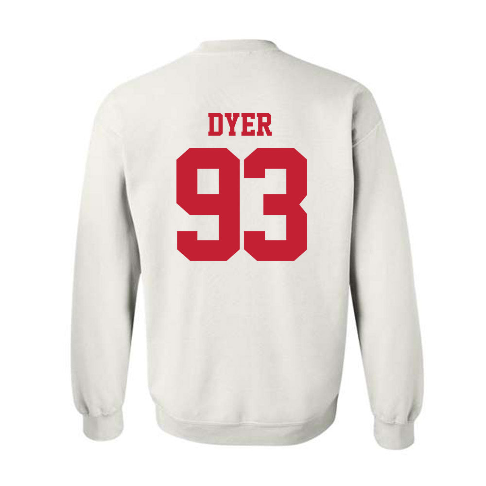 New Mexico - NCAA Football : Deven Dyer - Classic Fashion Shersey Crewneck Sweatshirt-1