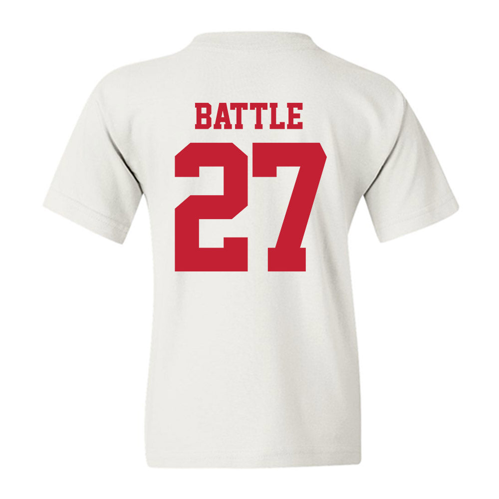 New Mexico - NCAA Football : Kj Battle - Classic Fashion Shersey Youth T-Shirt-1