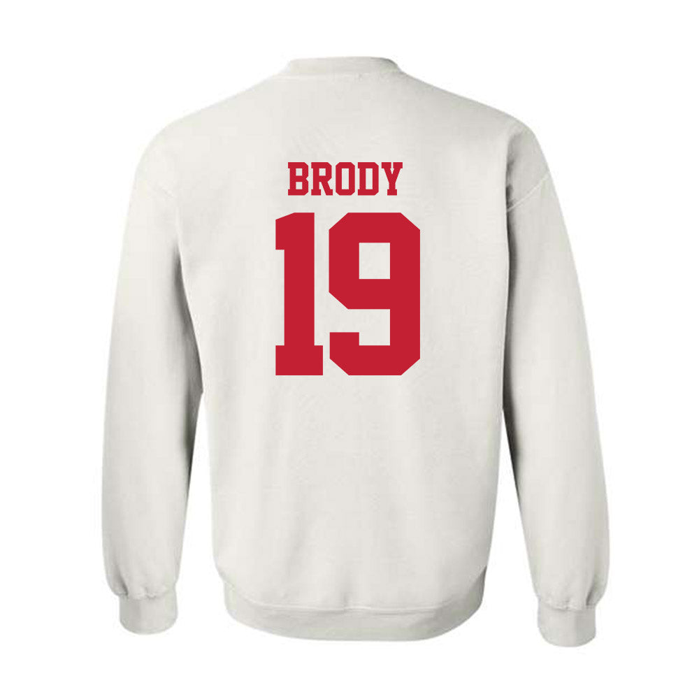 New Mexico - NCAA Football : Elijah Brody - Classic Fashion Shersey Crewneck Sweatshirt-1
