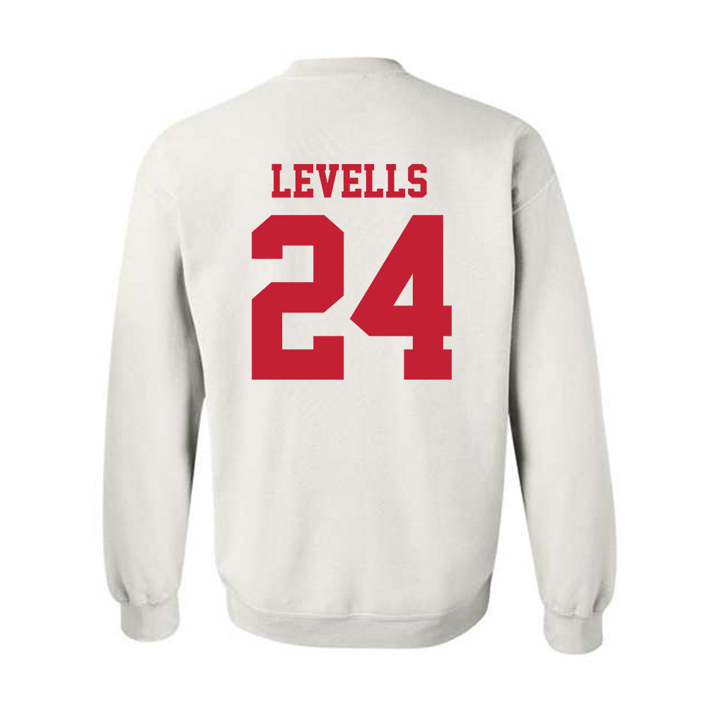 New Mexico - NCAA Football : Bear Levells - Classic Fashion Shersey Crewneck Sweatshirt-1
