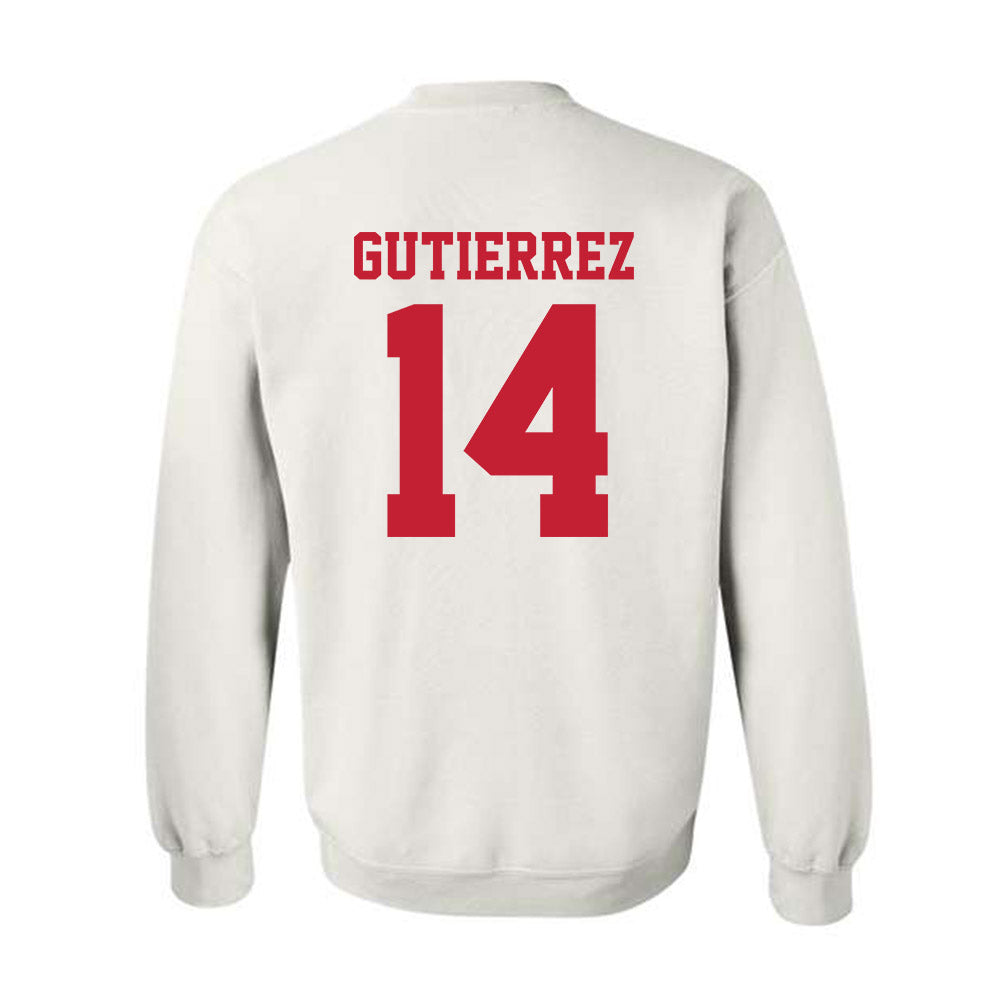 New Mexico - NCAA Football : Melaki Gutierrez - Classic Fashion Shersey Crewneck Sweatshirt-1