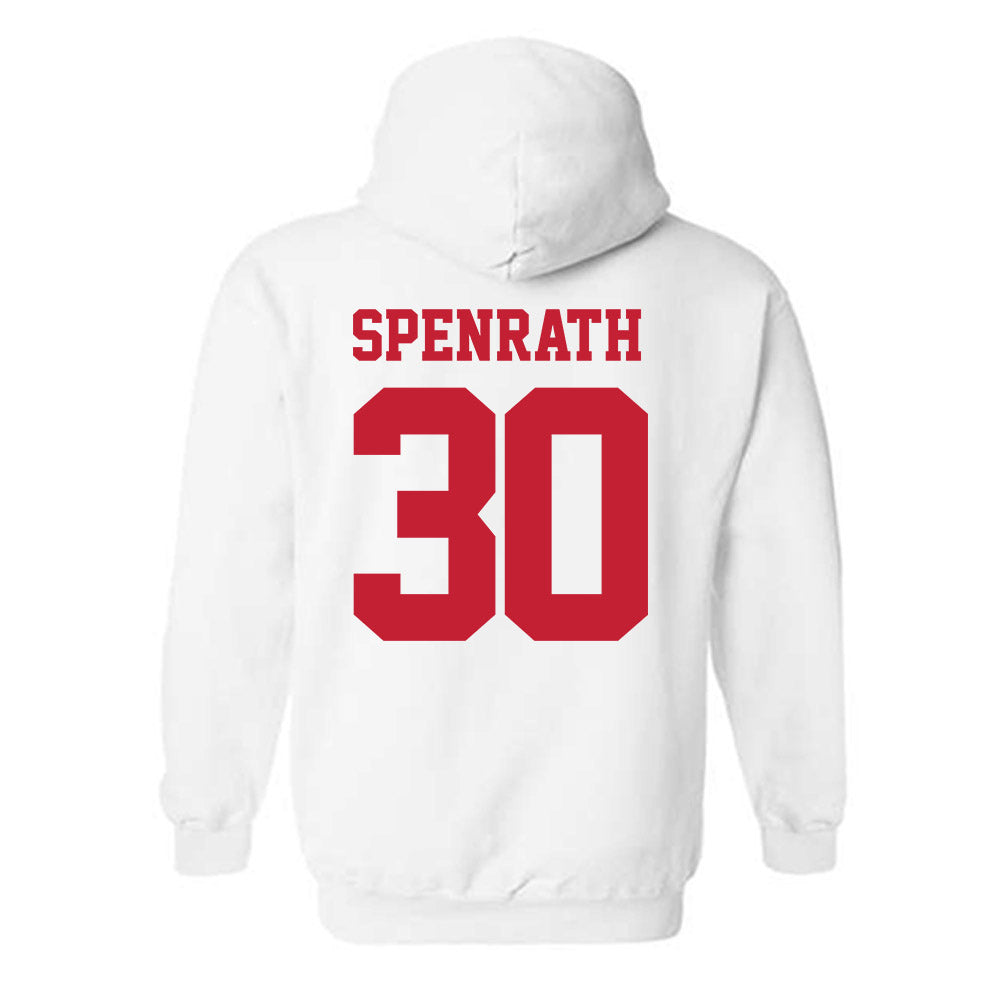 New Mexico - NCAA Baseball : Reed Spenrath - Classic Fashion Shersey Hooded Sweatshirt-1