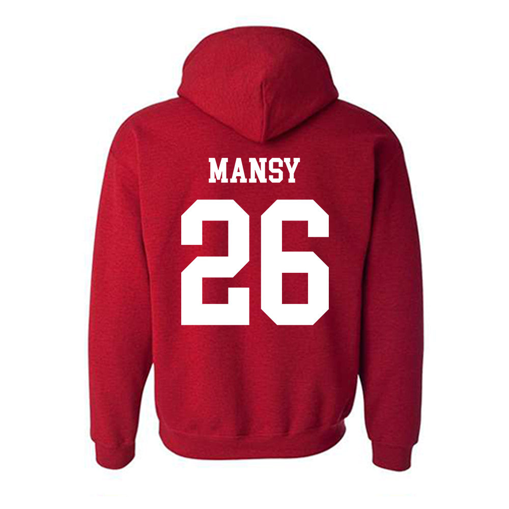 New Mexico - NCAA Baseball : Luke Mansy - Classic Shersey Hooded Sweatshirt-1