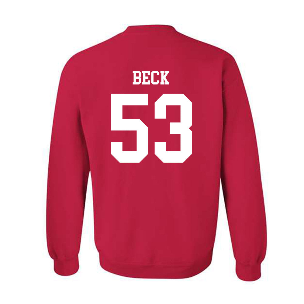 New Mexico - NCAA Football : Caden Beck - Classic Shersey Crewneck Sweatshirt-3