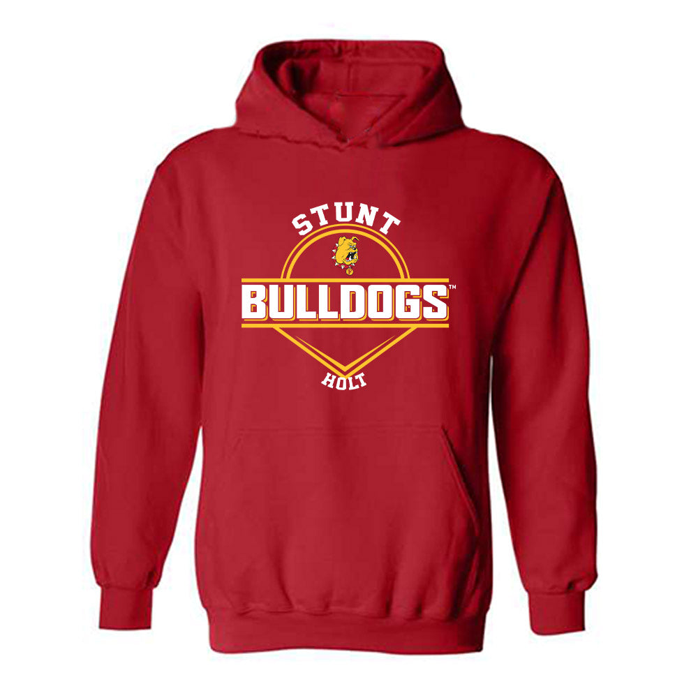 Ferris State - STUNT : Kennedy Holt - Classic Fashion Shersey Hooded Sweatshirt-0