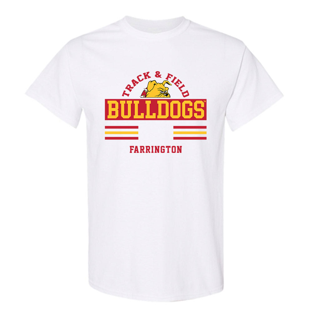 Ferris State - NCAA Men's Track & Field : Blace Farrington - Classic Fashion Shersey T-Shirt-0
