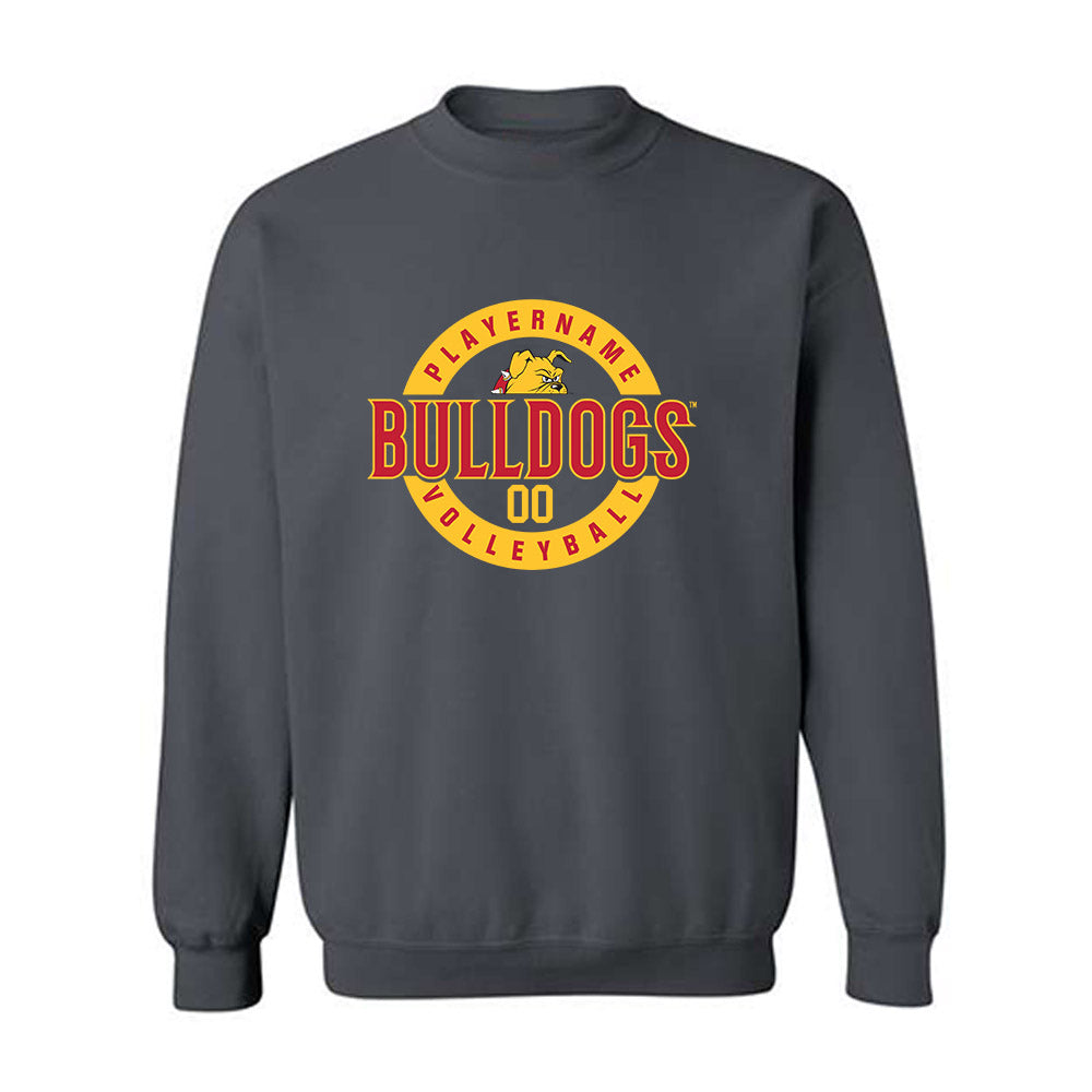 Ferris State - NCAA Women's Basketball : Ally Schultz - Classic Fashion Shersey Crewneck Sweatshirt-0