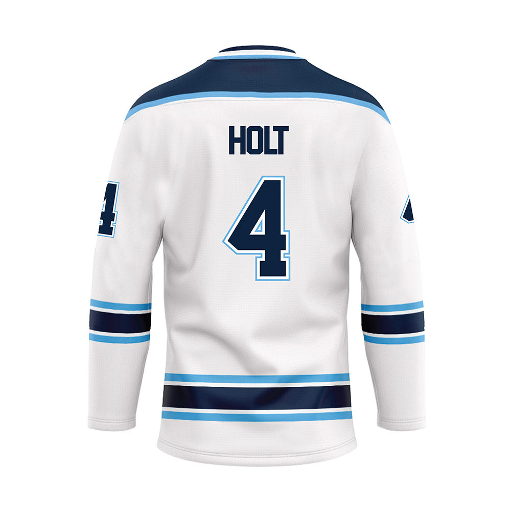Maine - NCAA Men's Ice Hockey : Brandon Holt - White Hockey Jersey