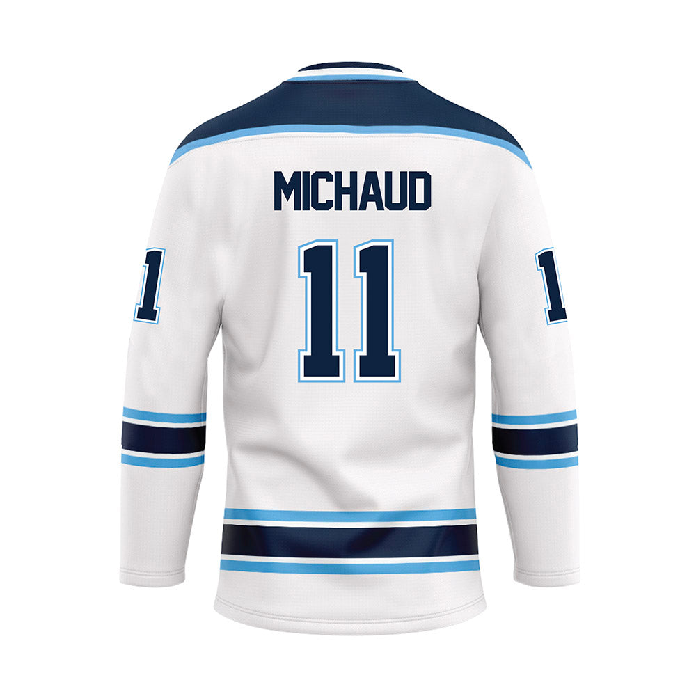 Maine - NCAA Women's Ice Hockey : Isabelle Michaud - White Hockey Jersey-1