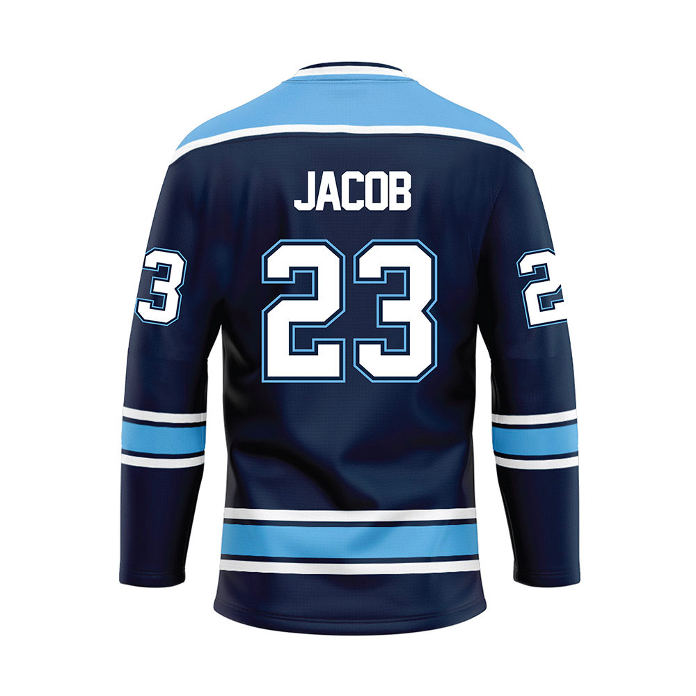 Maine - NCAA Women's Ice Hockey : Stephanie Jacob - Blue Hockey Jersey-1