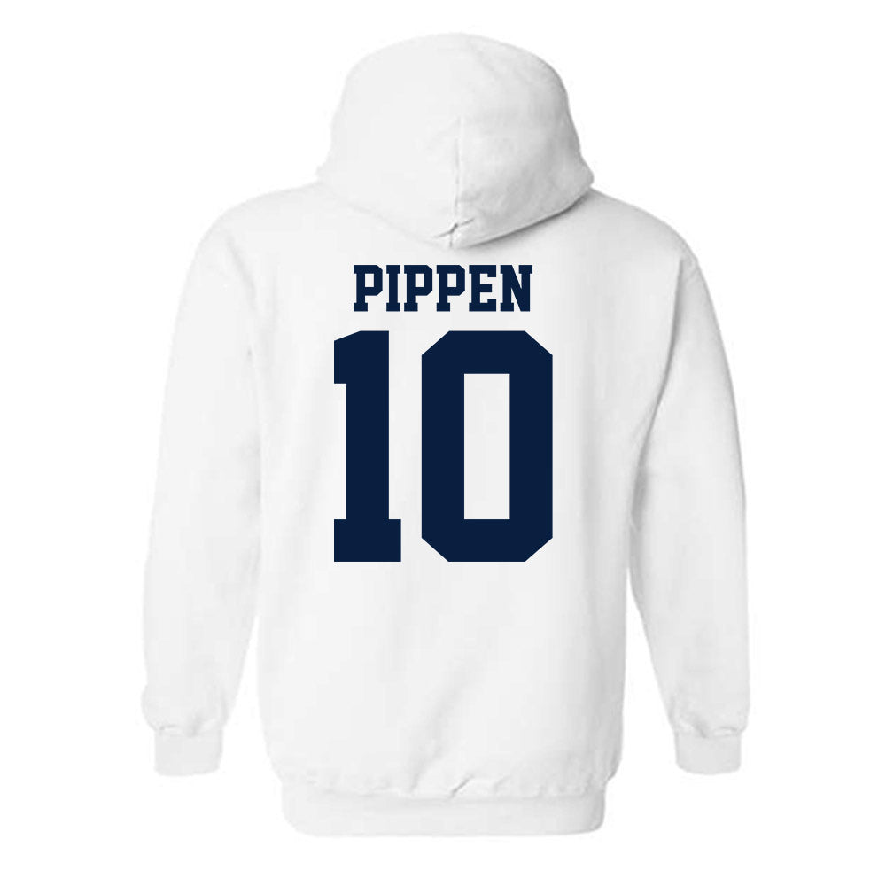 UC Berkeley - NCAA Men's Basketball : Justin Pippen - Sports Shersey Hooded Sweatshirt-1