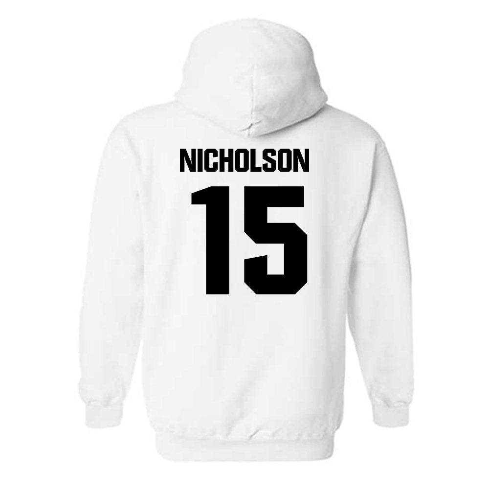 Maine - NCAA Women's Soccer : Emma Nicholson - Classic Fashion Shersey Hooded Sweatshirt-1