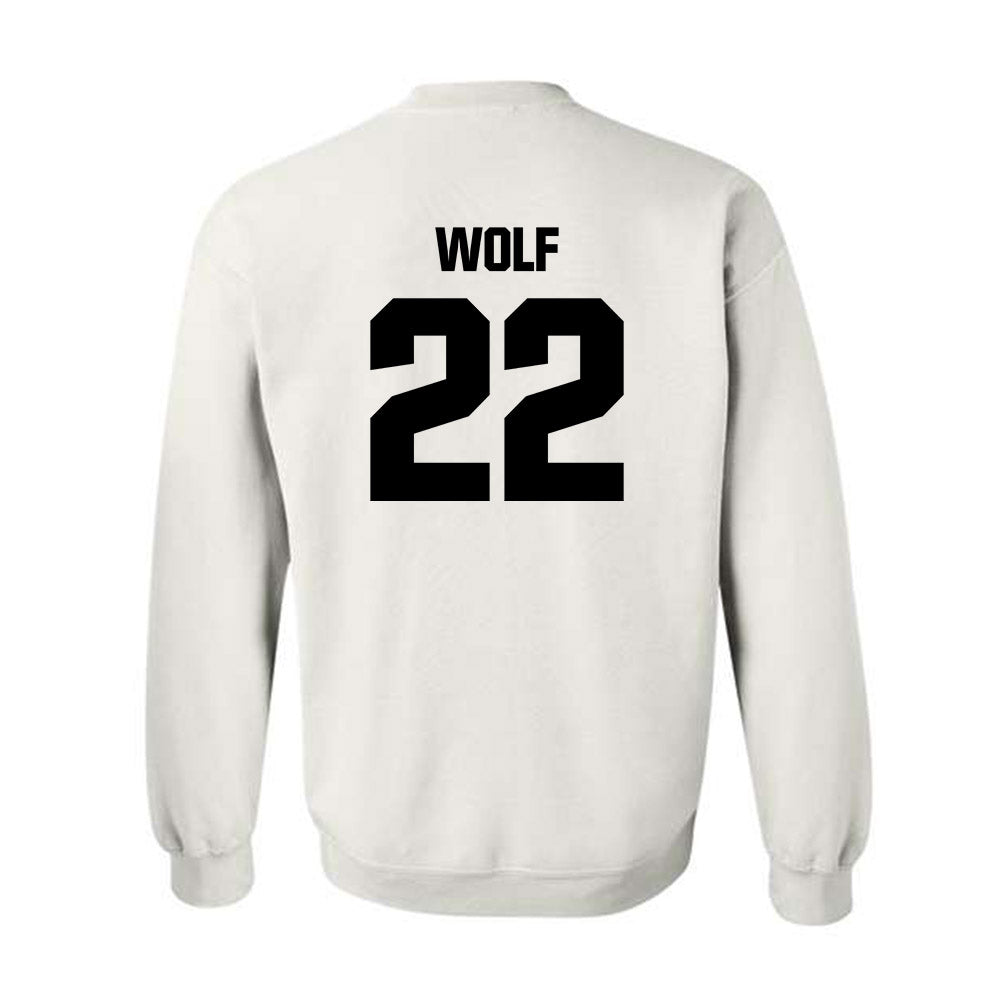 Maine - NCAA Women's Soccer : Jordan Wolf - Classic Fashion Shersey Crewneck Sweatshirt-1