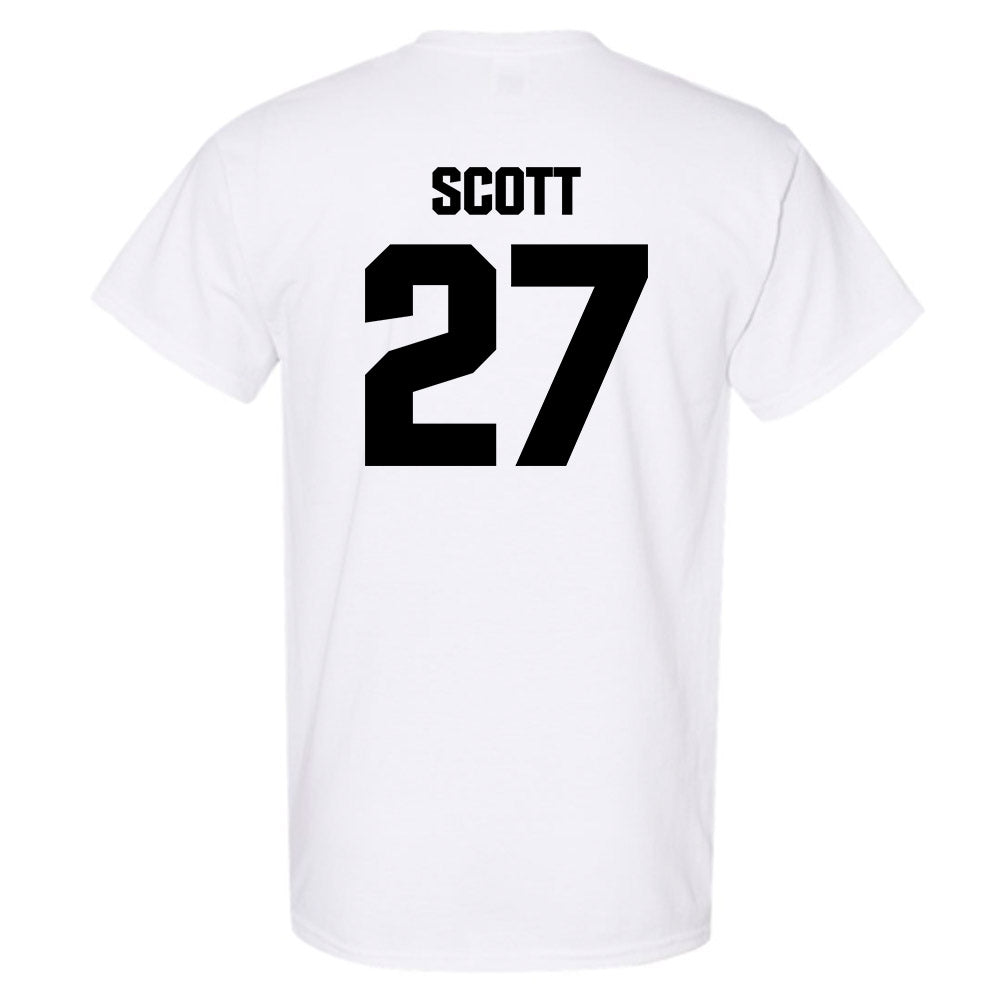 Maine - NCAA Men's Ice Hockey : Max Scott - Classic Fashion Shersey T-Shirt-1