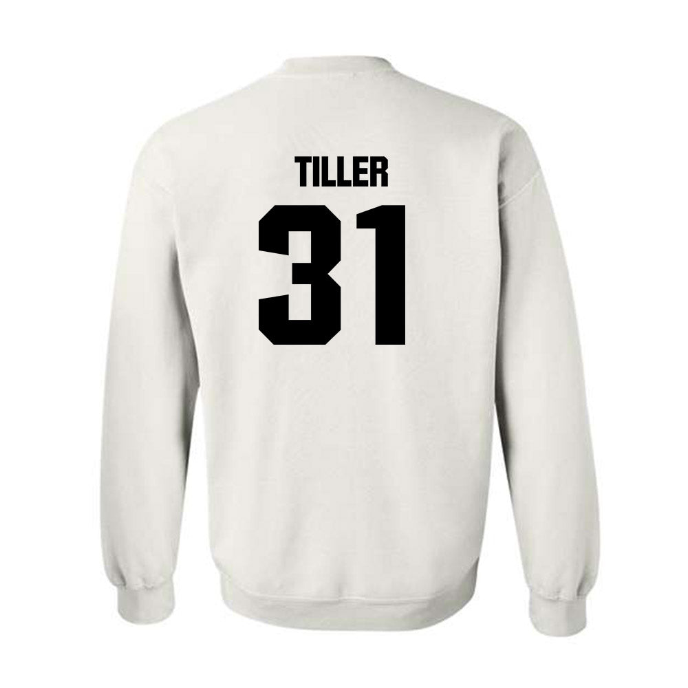 Maine - NCAA Football : Kamden Tiller - Classic Fashion Shersey Crewneck Sweatshirt-1