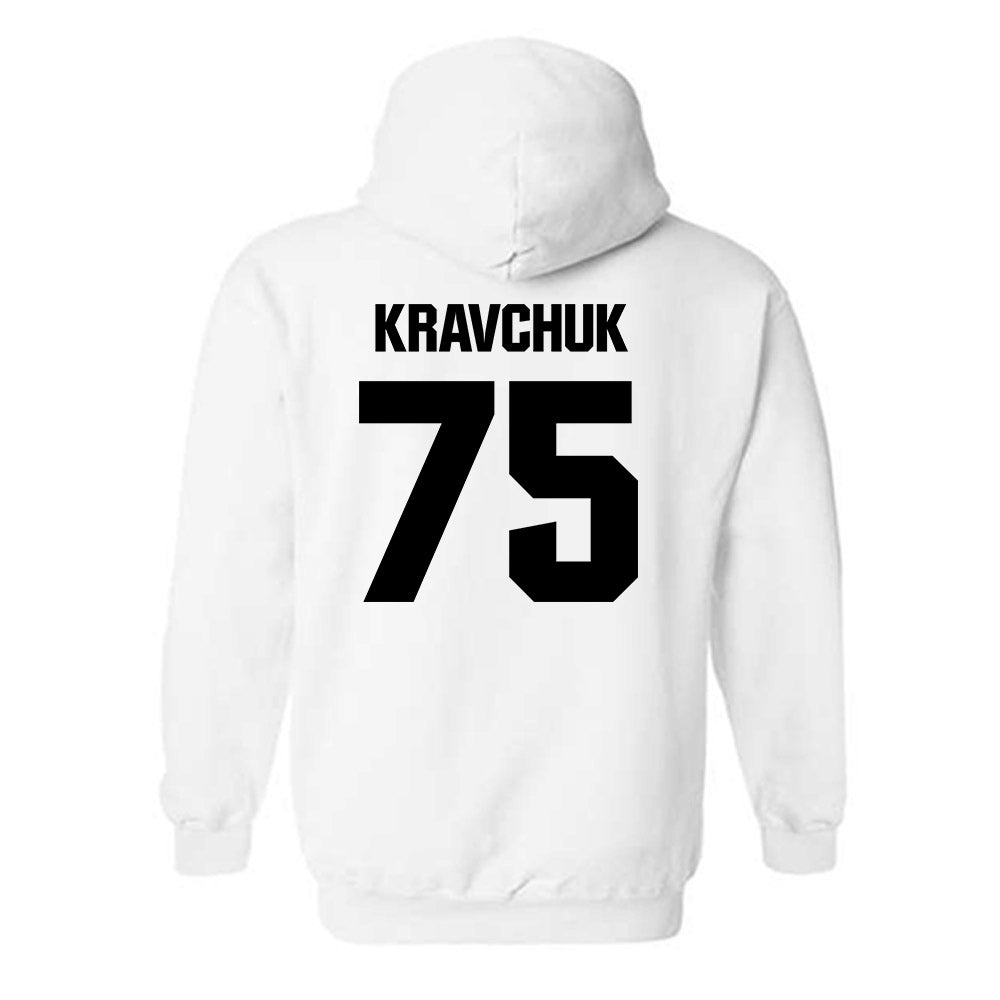 Maine - NCAA Football : Anton Kravchuk - Classic Fashion Shersey Hooded Sweatshirt-1