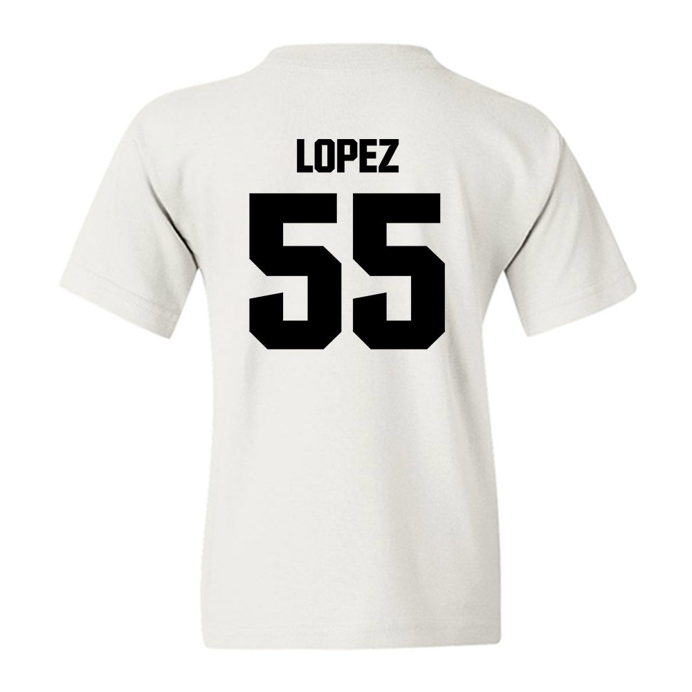 Maine - NCAA Football : Nathan Lopez - Classic Fashion Shersey Youth T-Shirt-1