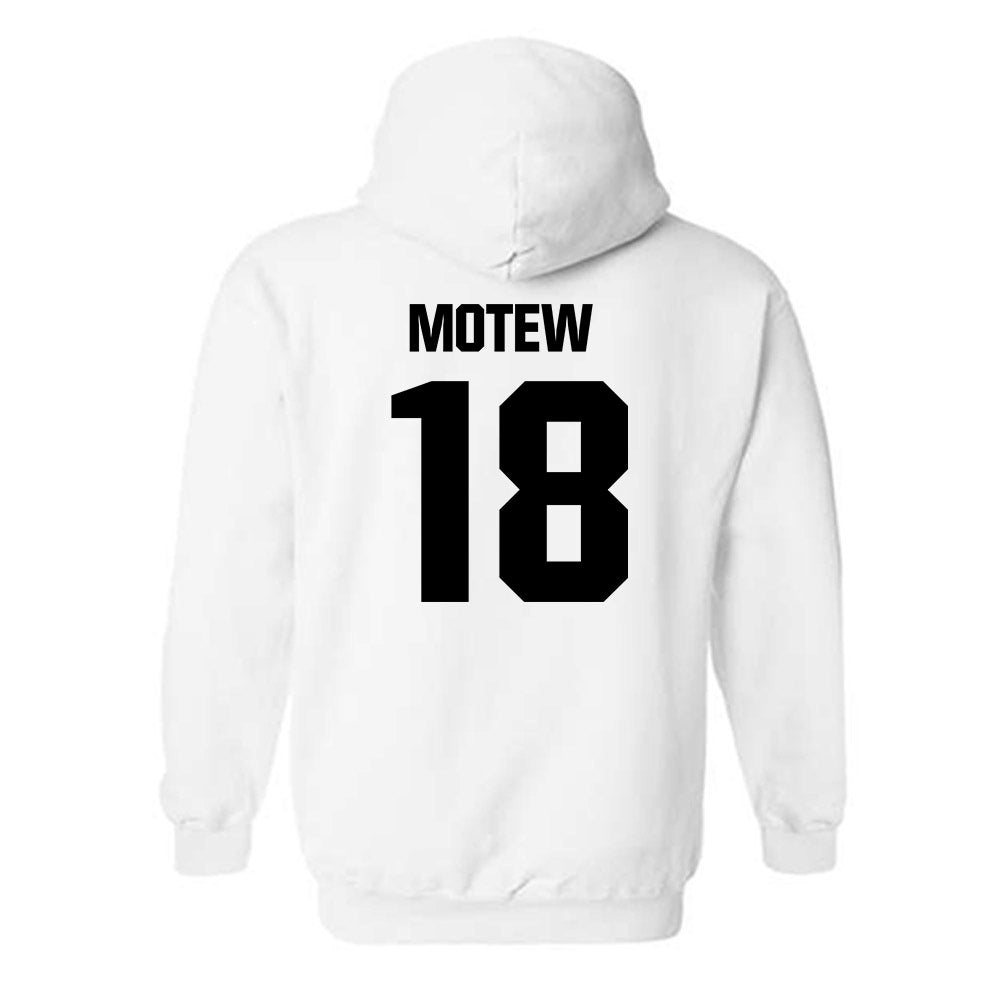 Maine - NCAA Men's Ice Hockey : Simon Motew - Classic Fashion Shersey Hooded Sweatshirt-1