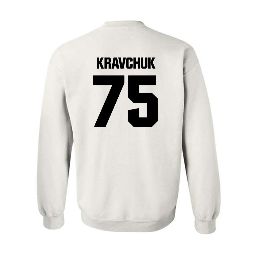 Maine - NCAA Football : Anton Kravchuk - Classic Fashion Shersey Crewneck Sweatshirt-1