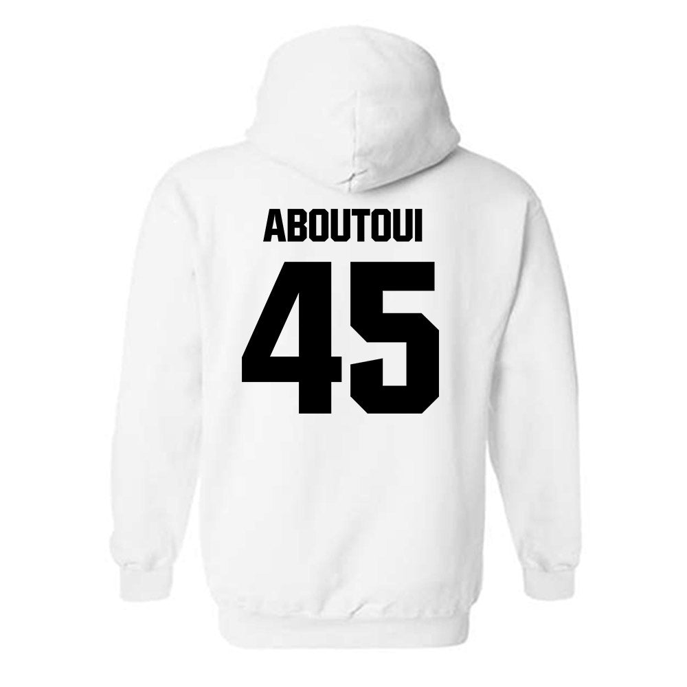Maine - NCAA Football : Omar Aboutoui - Classic Fashion Shersey Hooded Sweatshirt-1