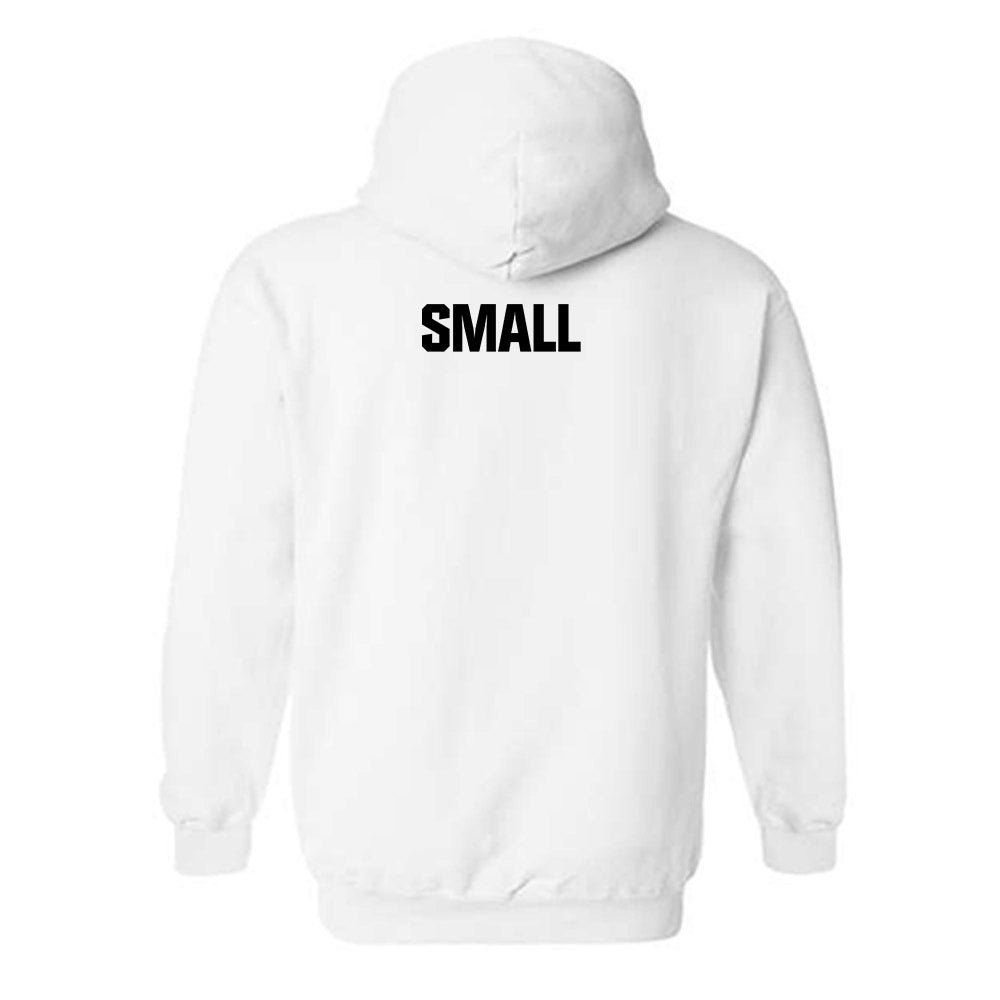 Maine - NCAA Men's Swimming & Diving : Jeremiah Small - Classic Fashion Shersey Hooded Sweatshirt-1