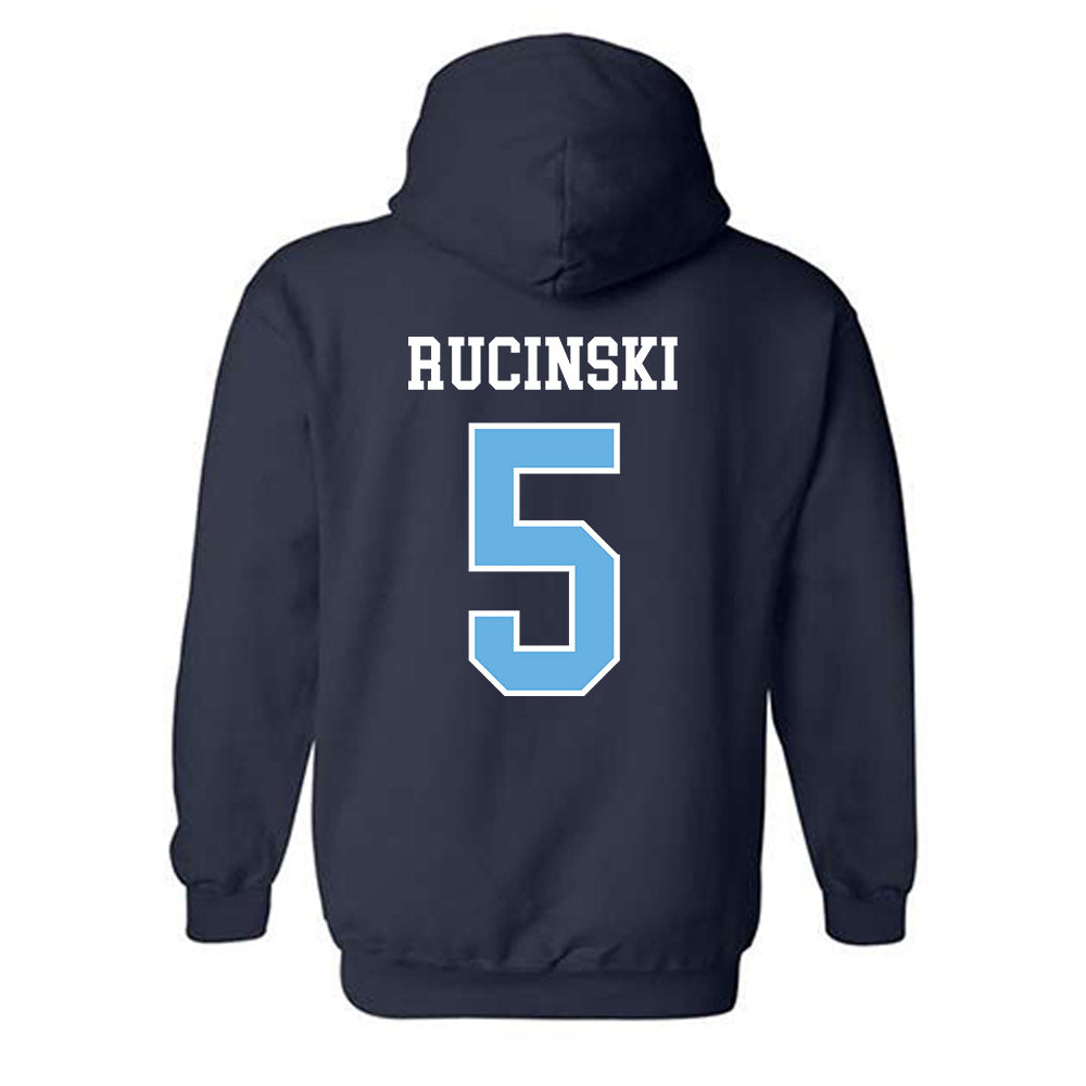 Maine - NCAA Women's Ice Hockey : Lulu Rucinski - Classic Shersey Hooded Sweatshirt-1