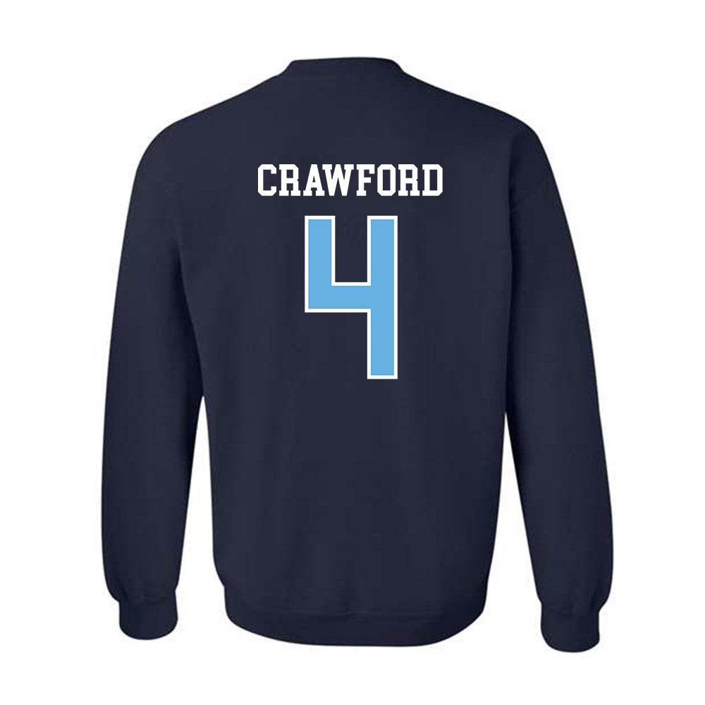 Maine - NCAA Men's Basketball : Caleb Crawford - Classic Shersey Crewneck Sweatshirt-1