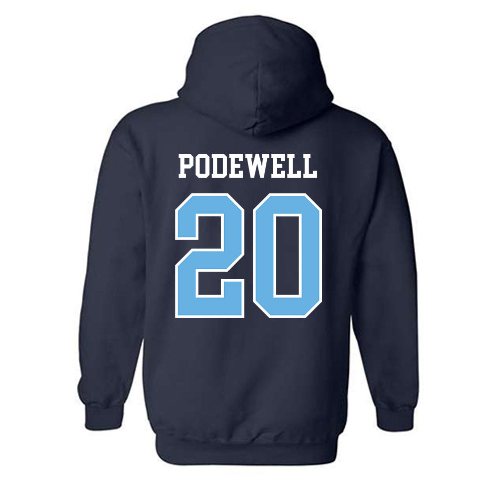 Maine - NCAA Women's Ice Hockey : Mackenzie Podewell - Classic Shersey Hooded Sweatshirt-1