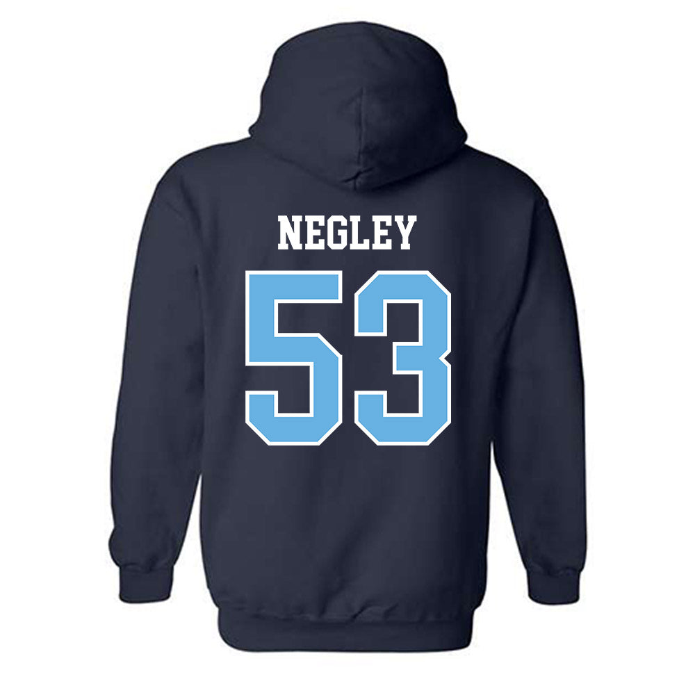 Maine - NCAA Football : Jace Negley - Classic Shersey Hooded Sweatshirt-1