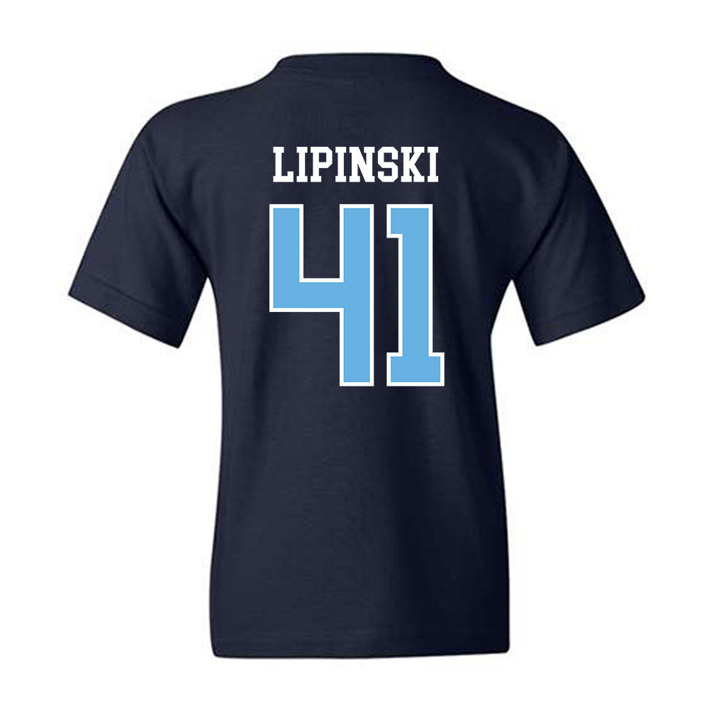 Maine - NCAA Men's Ice Hockey : JADEN LIPINSKI - Classic Shersey Youth T-Shirt-1