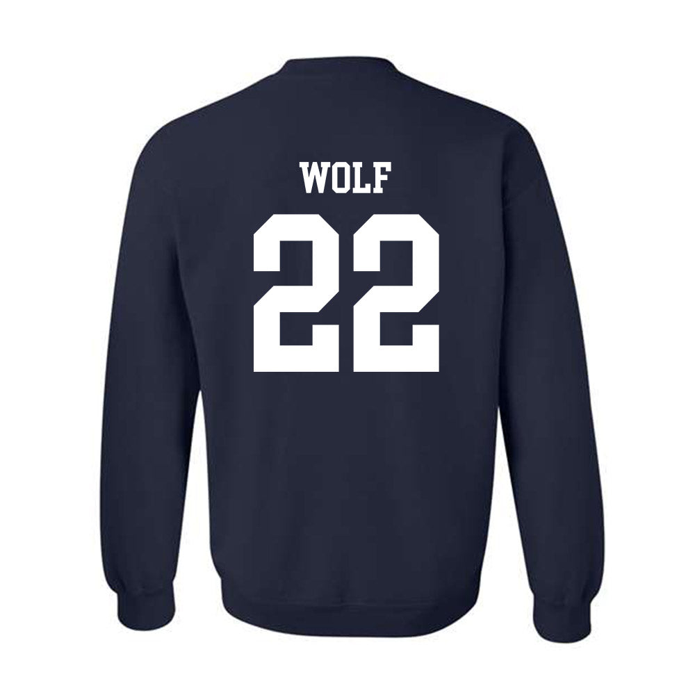 Maine - NCAA Women's Soccer : Jordan Wolf - Classic Fashion Shersey Crewneck Sweatshirt-1