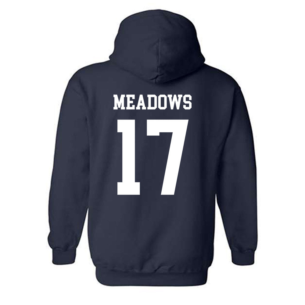 Maine - NCAA Women's Soccer : Isabella Meadows - Classic Fashion Shersey Hooded Sweatshirt-1