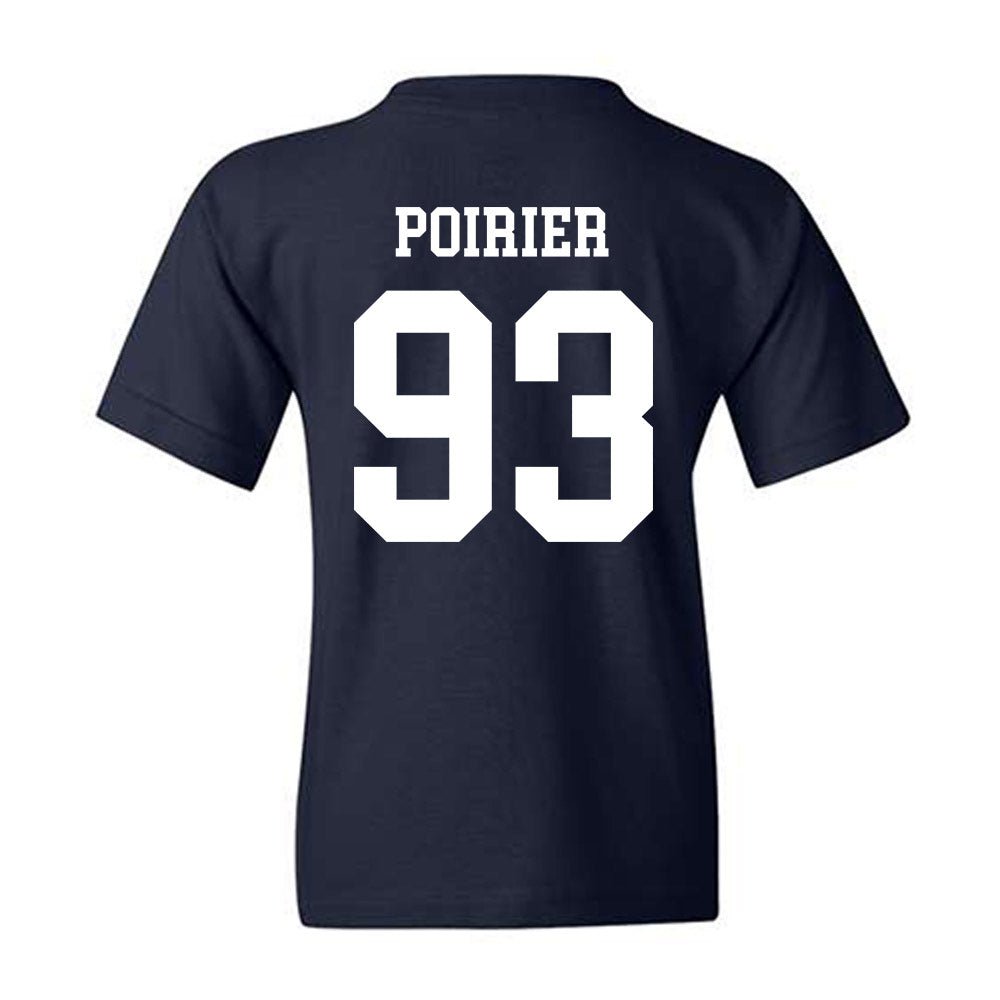 Maine - NCAA Men's Ice Hockey : Justin Poirier - Classic Fashion Shersey Youth T-Shirt-1